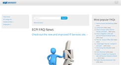Desktop Screenshot of itservices.ecpi.edu